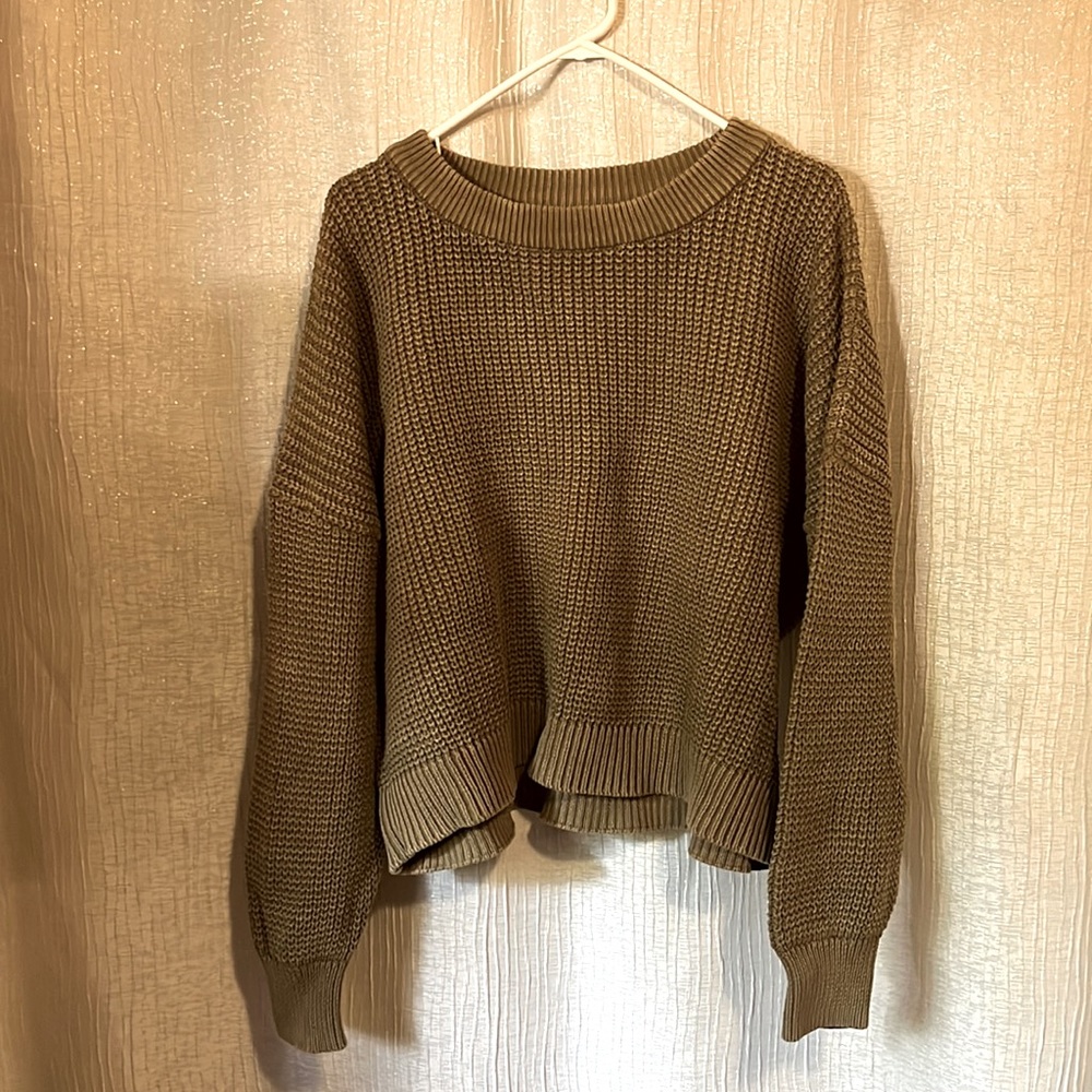 NWOT Cropped Sweater